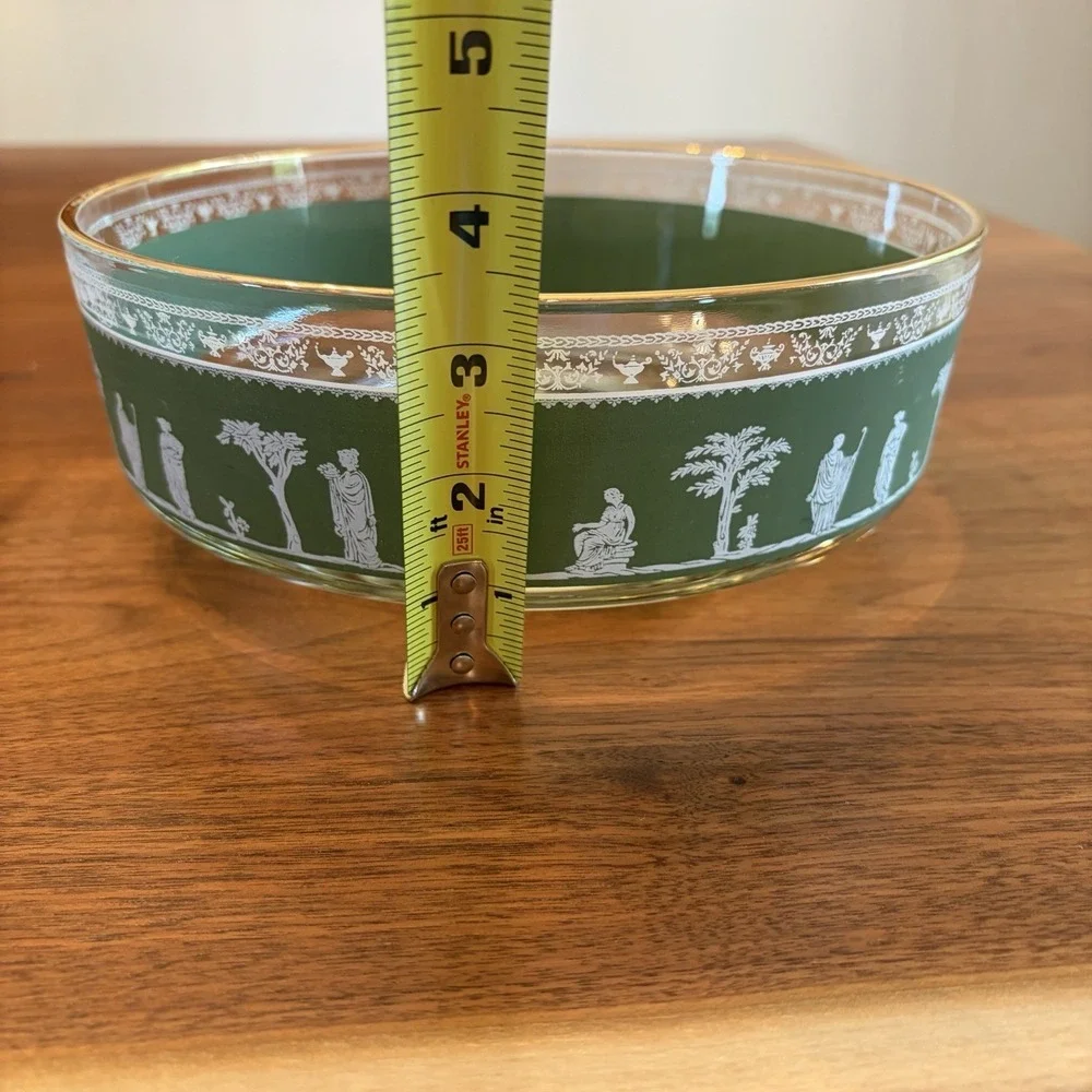 Green Serving Bowl 9